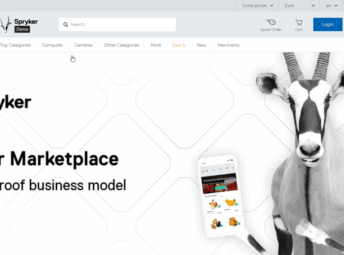 Search for marketplace products