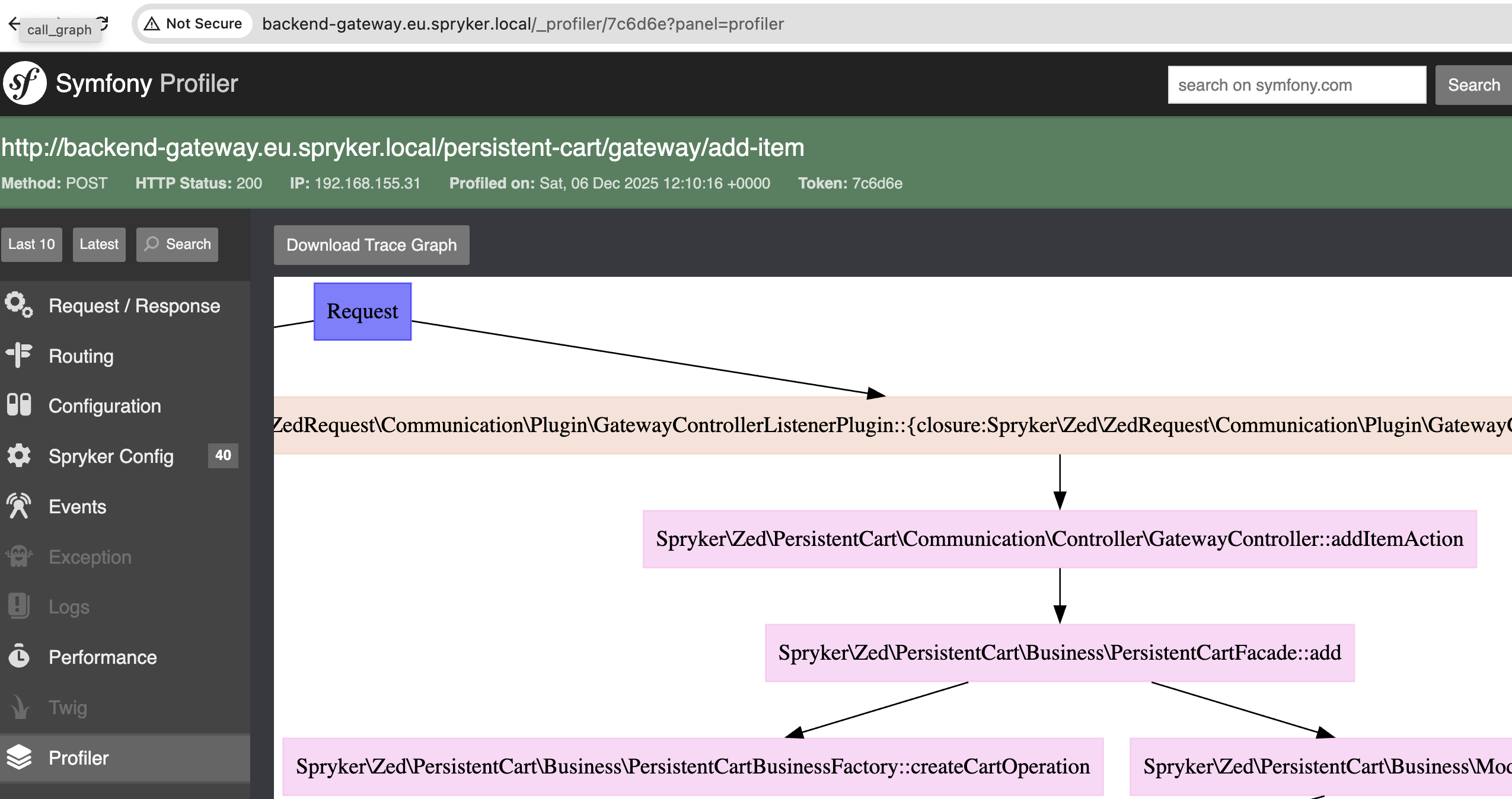 Detailed Backend Gateway profile