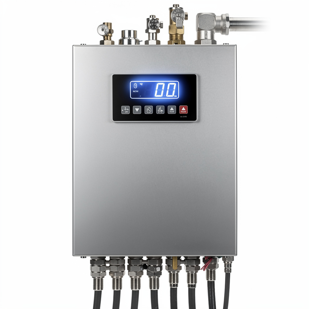 Electric Immersion Hot Water Boiler rear view