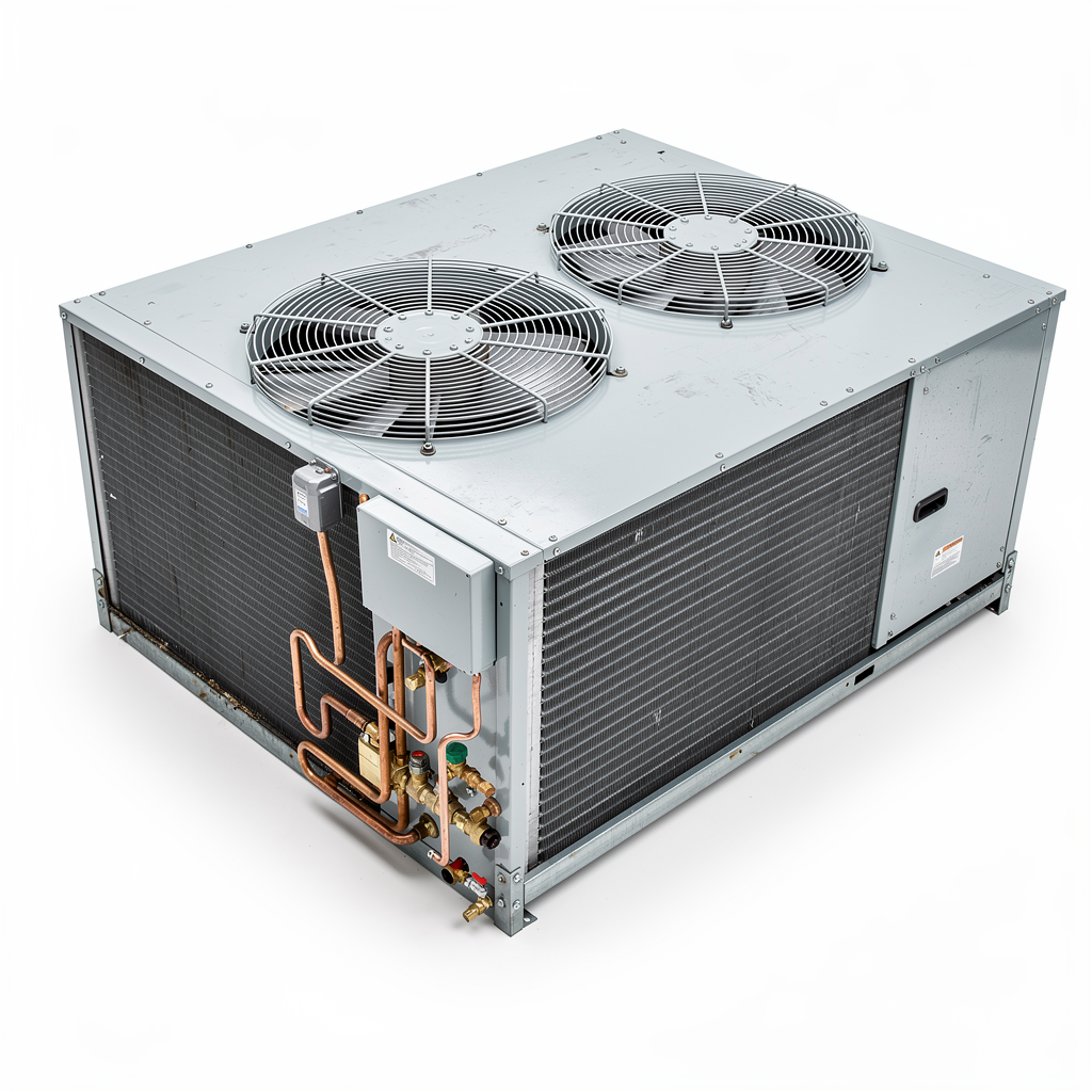 Industrial Packaged Rooftop AC Unit top view